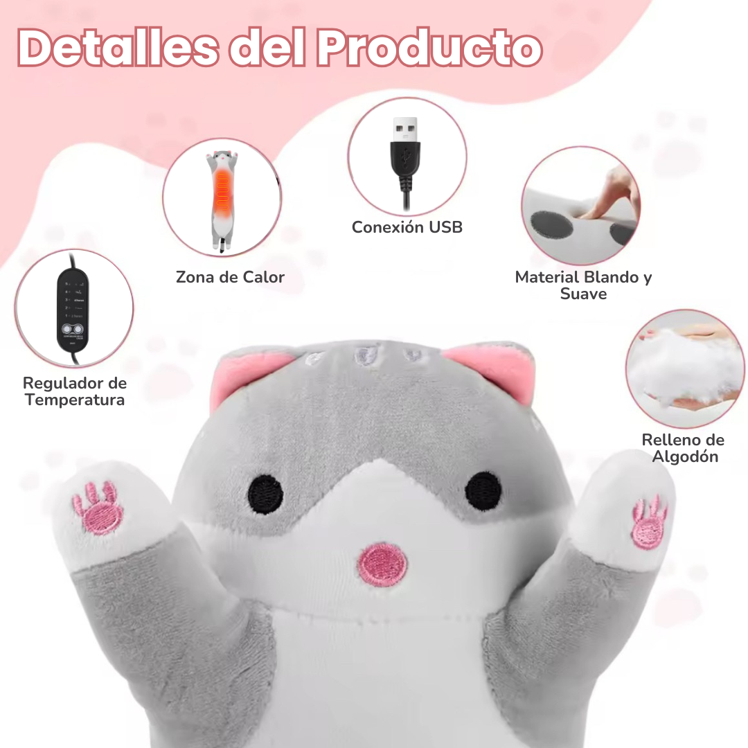 Gatito Calefactable